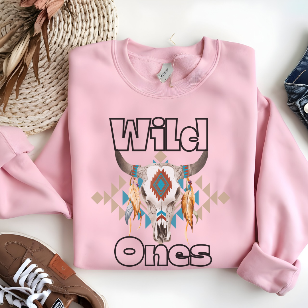 Wild ones western sweatshirt