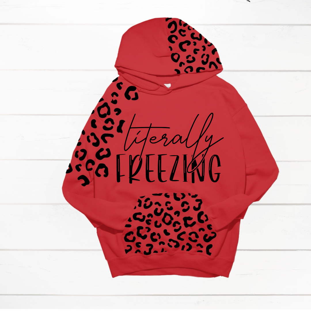 Literally Freezing Hoodie - Cozy Comfort Meets Trendy Style