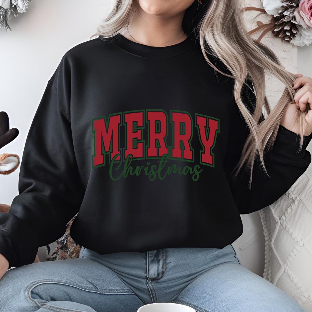 Merry Christmas Sweatshirt – Cozy Holiday Cheer for Everyone!